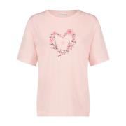 Jane Lushka Tyra Sun Ekologisk Bomull T-Shirt | Rose Pink, Dam