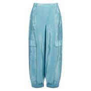 Simkhai Wide Trousers Blue, Dam