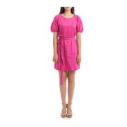 Liu Jo Eleganta Maxiklänningar - Tidlös Stil Pink, Dam