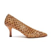 Casadei Versilia Strandpumps Brown, Dam