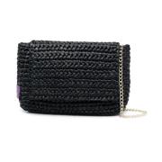 Chica London Cross Body Bags Black, Dam