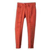 Dondup Skinny Jeans Orange, Dam