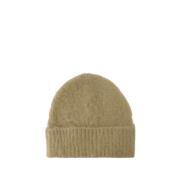 Acne Studios Beige Kameo Beanie Beige, Dam