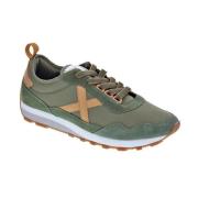 Munich Brunsocker Sneaker 70-talsstil Green, Herr