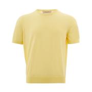 Gran Sasso T-Shirts Yellow, Herr