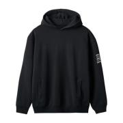 Gabba Svart Boxy LS Hoodie Sweatshirt Black, Herr