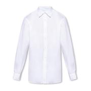 Dries Van Noten Bomullsskjorta White, Herr