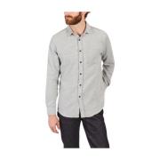 Portuguese Flannel Casual Shirts Gray, Herr