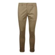 Dondup Slim Chino Byxor i Gaubert Stil Beige, Herr