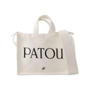 Patou Tote Bags Beige, Dam