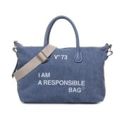V73 Handbags Blue, Dam