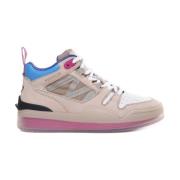 Moncler Rosa sneakers med reflekterande ripstop Pink, Dam