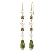 Julie Sandlau Earrings Green, Dam