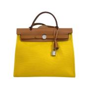 Hermès Vintage Pre-owned Tyg handvskor Yellow, Dam