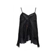 Mes Demoiselles Sleeveless Tops Black, Dam