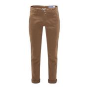 Jacob Cohën Slim Fit Bruna Chinos Brown, Herr