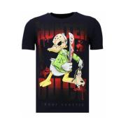 Local Fanatic Hunter Duck Rhinestone - Herr T shirt - 13-6225N Blue, H...