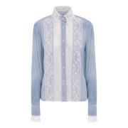 Ermanno Scervino Skjortor Blue, Dam