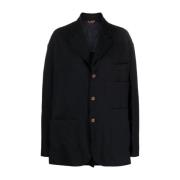 Comme des Garçons Svart Jacka med Fickdekoration Black, Herr