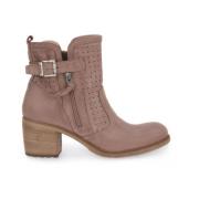 Nerogiardini Heeled Boots Pink, Dam