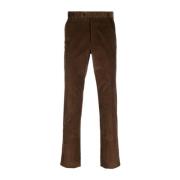Brioni Straight Trousers Brown, Herr