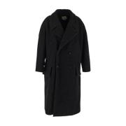 Quira Single-Breasted Coats Black, Dam