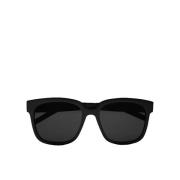 Saint Laurent Höj din stil med 1002 YSL Mono solglasögon Black, Dam