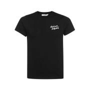Maison Kitsuné T-Shirt Black, Dam