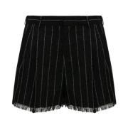 Marni Casual Wool Shorts Black, Dam