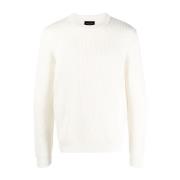 Roberto Collina Sweatshirts White, Herr