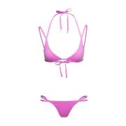 The Attico Rosa Sea Kläder Bikini Pink, Dam