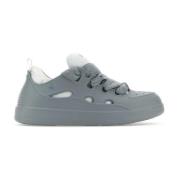 Lanvin Grå Curb Sneakers i Gummi Gray, Herr