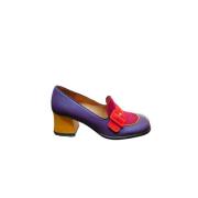 Chie Mihara Eleganta Lila Läderklackar - Storlek 40 Purple, Dam