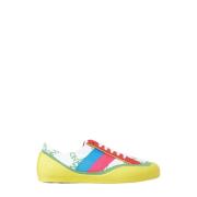 JW Anderson Bubble Sneakers med Logo Print Yellow, Dam