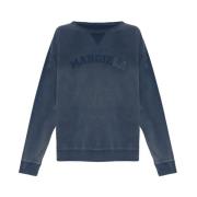 Maison Margiela Oversize sweatshirt Blue, Herr