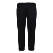 Low Brand Cropped Trousers Black, Herr
