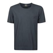 Massimo Alba T-Shirts Blue, Herr