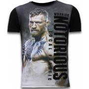 Local Fanatic Conor Notorious Fighter Digital T-shirt Black, Herr