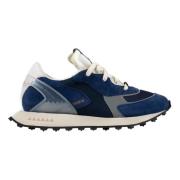 RUN OF Lyxiga Sport Sneakers Blue, Herr