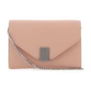 Lanvin Rosa läderkonsertclutch Pink, Dam