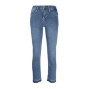 Frame Skinny Jeans Blue, Dam