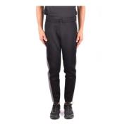 Hydrogen Svart Bomull Tracksuit Jump Sweats Black, Herr