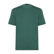 Drumohr T-Shirts Green, Herr
