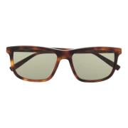 Saint Laurent Höj din stil med fyrkantiga solglasögon för män Brown, H...