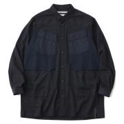 White Mountaineering Shirts Blue, Herr