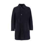 Brioni Single-Breasted Coats Blue, Herr