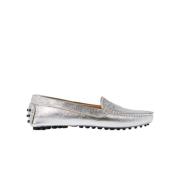 Scarosso Ashley Loafers - Handgjorda Italienska Läderskor Gray, Dam