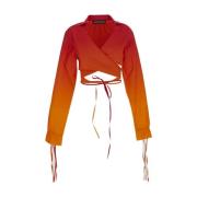 Andrea Adamo Cardigans Orange, Dam