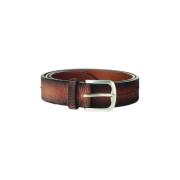 Orciani Belts Brown, Herr