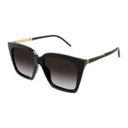 Saint Laurent SL M100 002 Sunglasses Black, Dam